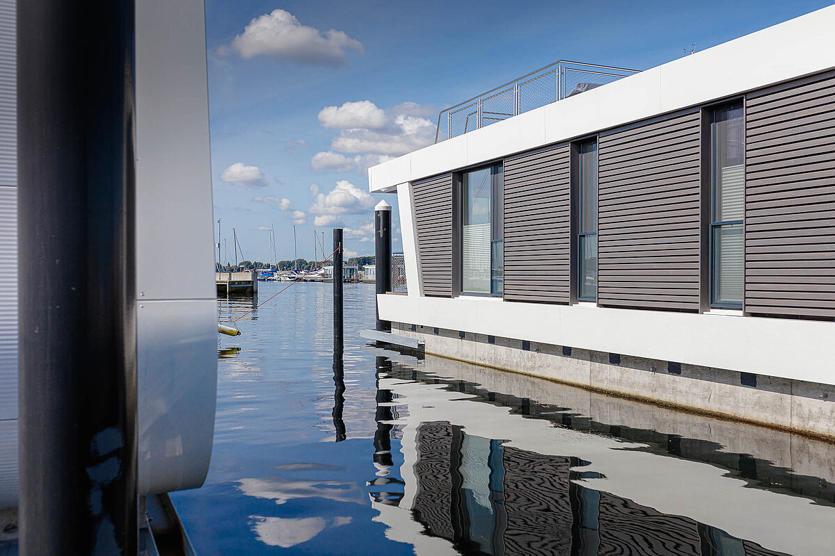 Floating Homes - die schwimmender Häuser - Impressionen oder Haustypen