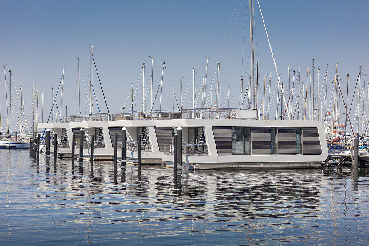 Floating Homes - die schwimmender Häuser - Impressionen oder Haustypen